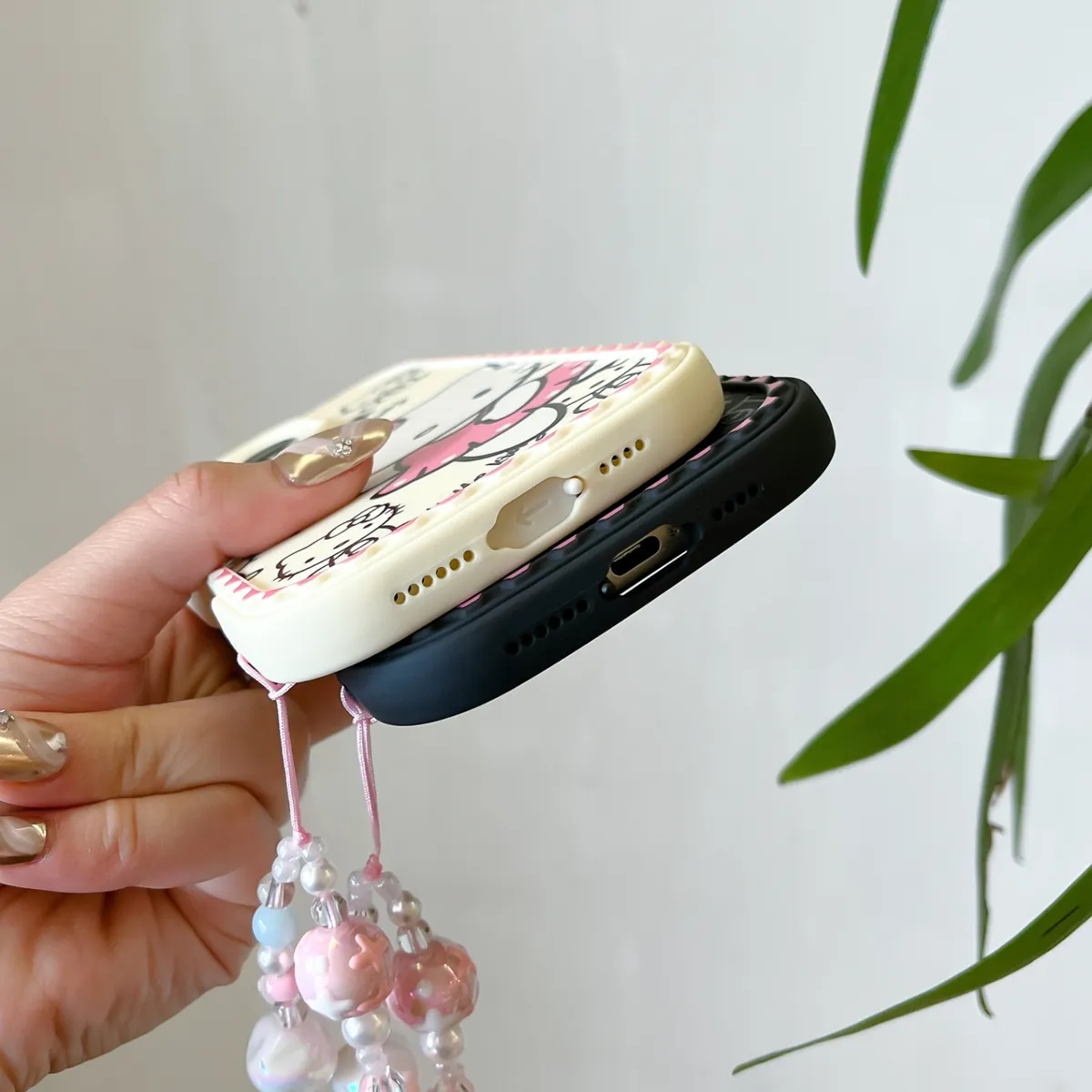 防尘塞推窗 裙子KT卡通HelloKitty猫适用苹果14手机壳iPhone15promax全包13透明可爱16pro少女 - 图片 10