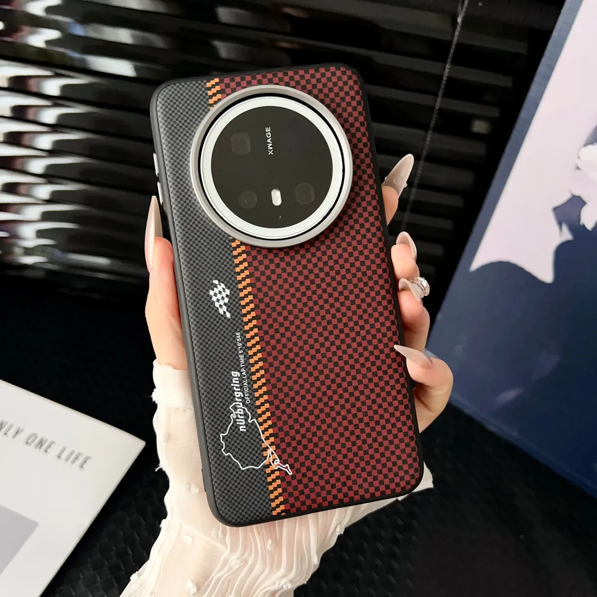 适用于vivox200系列北欧风纽北赛道系列手机壳 - 图片 9
