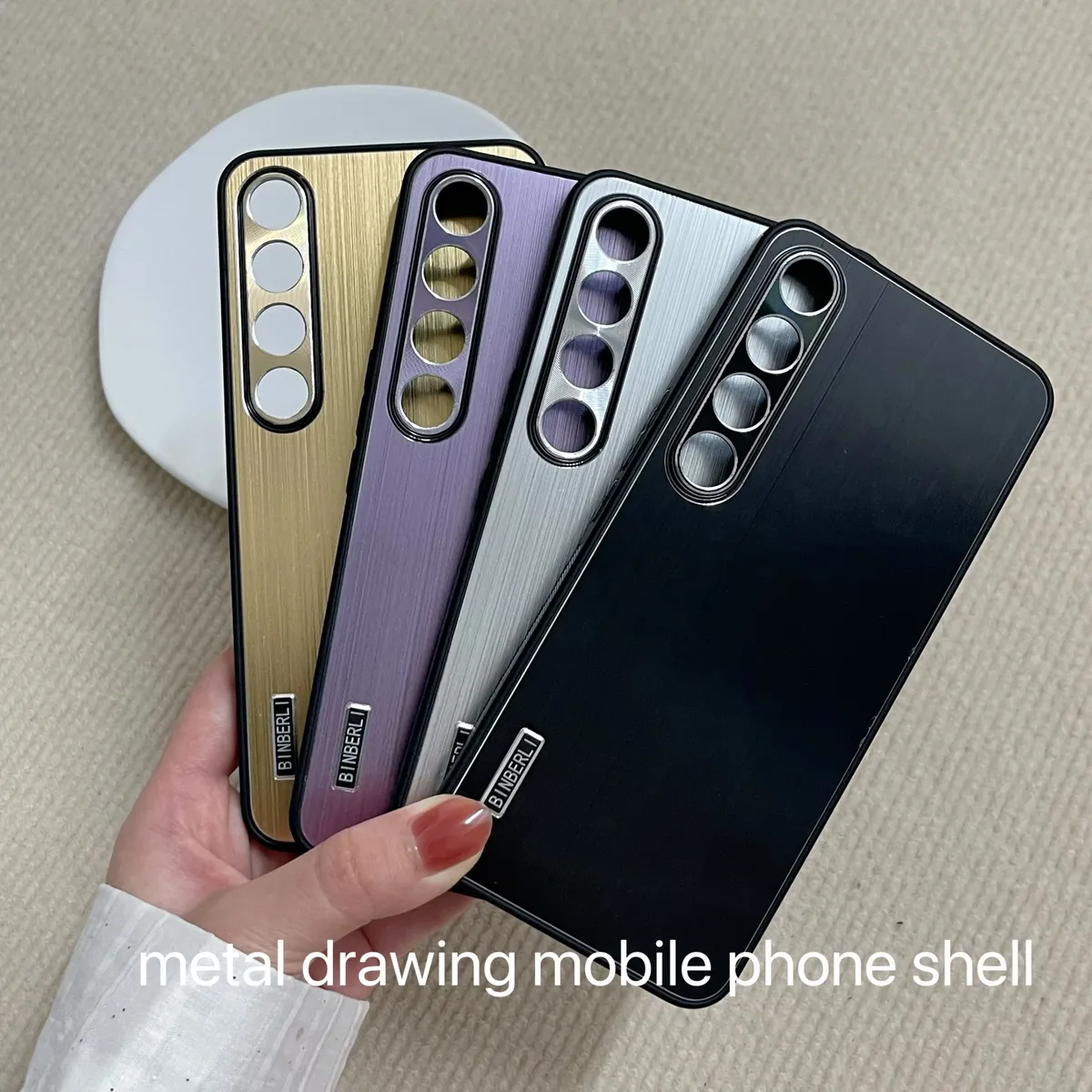 适用魅族20pro手机壳新款meizu20软边框保护壳超薄半包防摔21pro金属拉丝背板简约男女外壳 - 图片 2