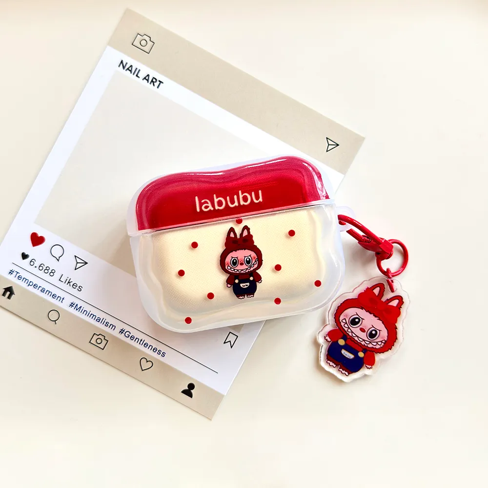 拉布布背带适用Airpods4代耳机保护套pro2二三代苹果蓝牙3代 - 图片 3