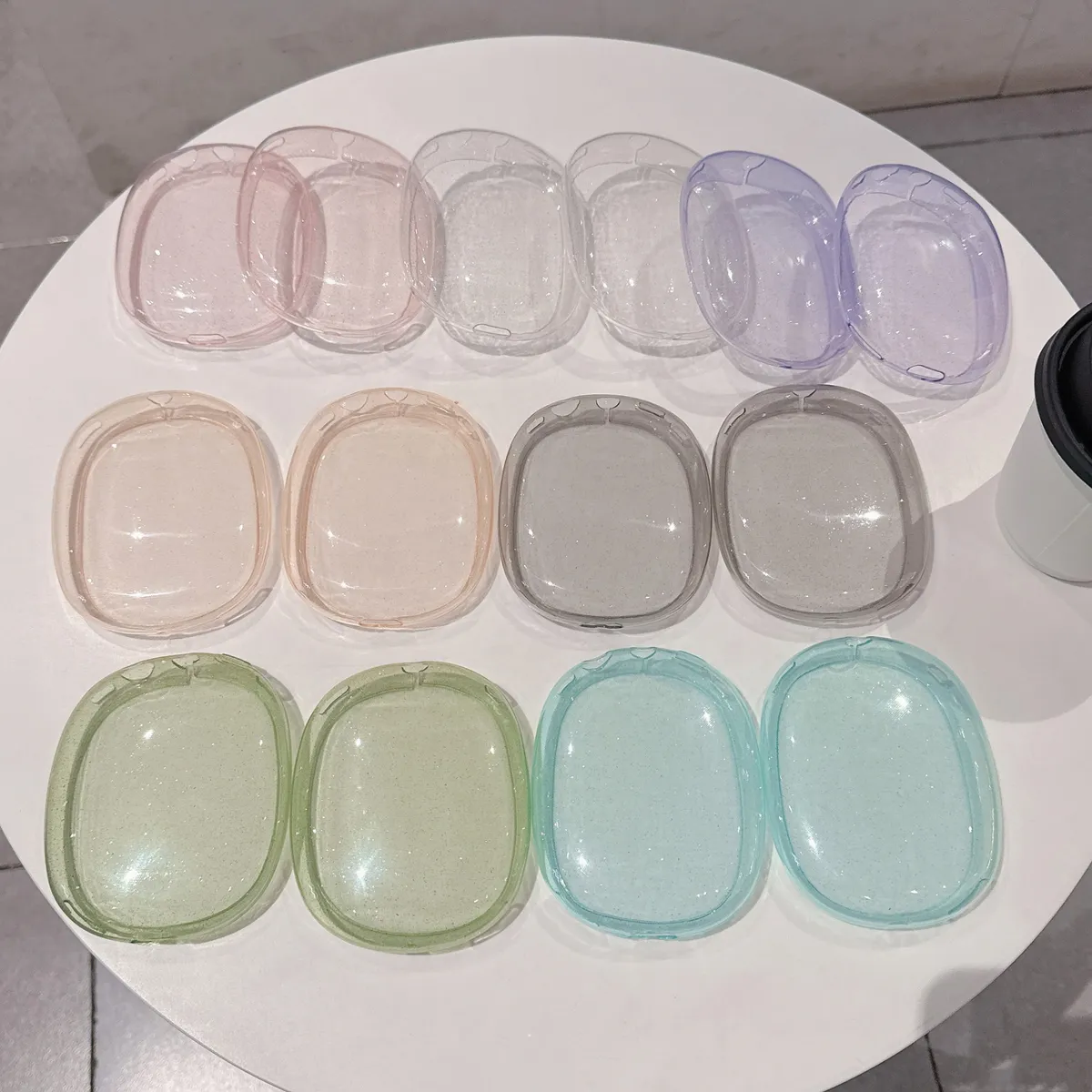 适用AirPods Max/Max2苹果头戴式耳机保护套壳Max2防划头戴式耳机闪粉软壳