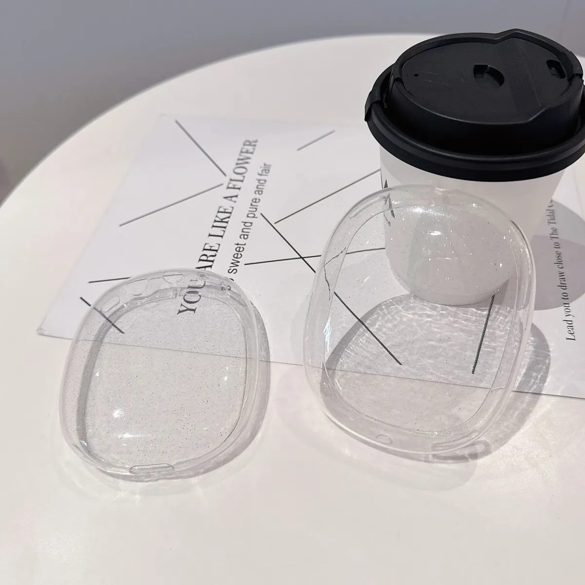 适用AirPods Max/Max2苹果头戴式耳机保护套壳Max2防划头戴式耳机闪粉软壳 - 图片 7