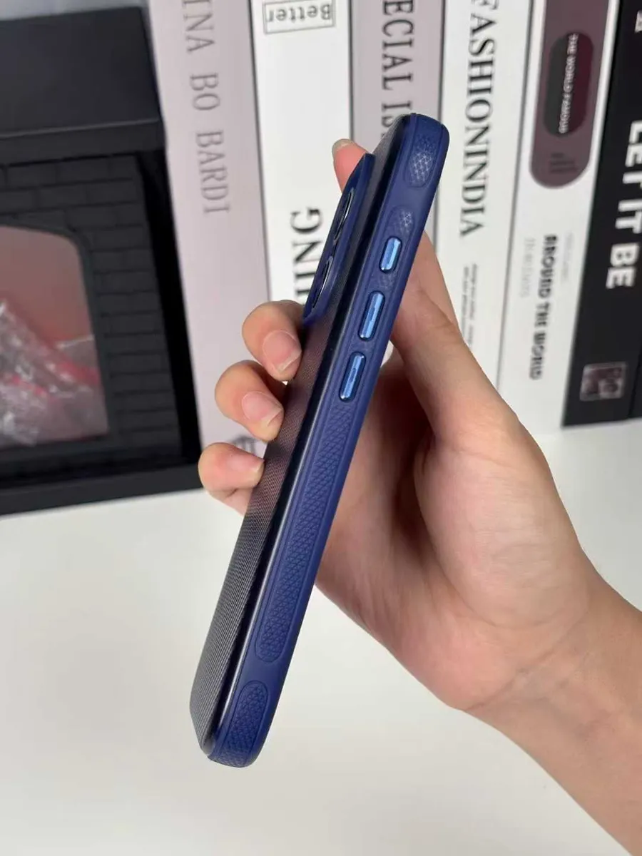 碳纤维磁吸Magsafe适用苹果iphone手机壳简约时尚防摔肤感壳 - 图片 6