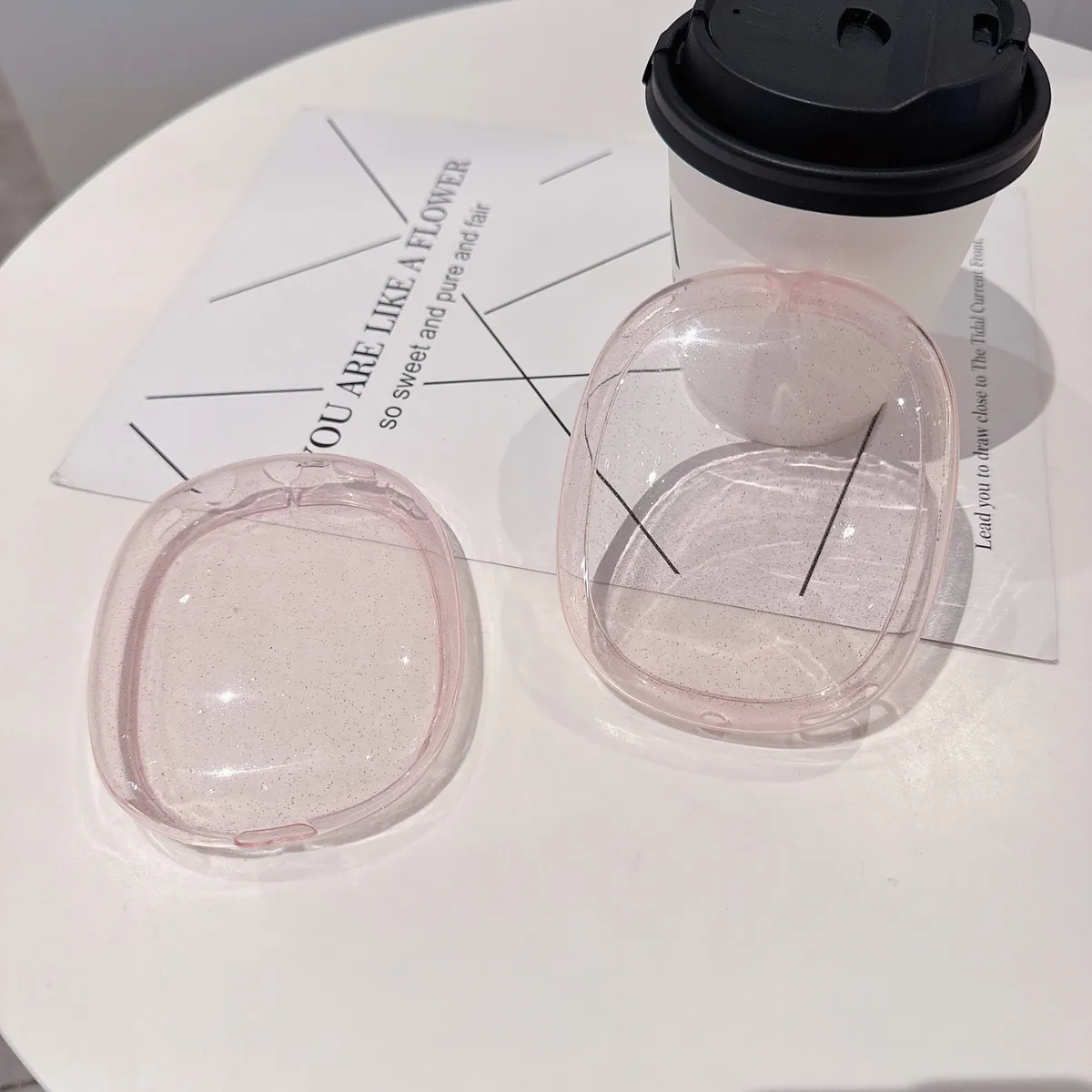 适用AirPods Max/Max2苹果头戴式耳机保护套壳Max2防划头戴式耳机闪粉软壳 - 图片 10