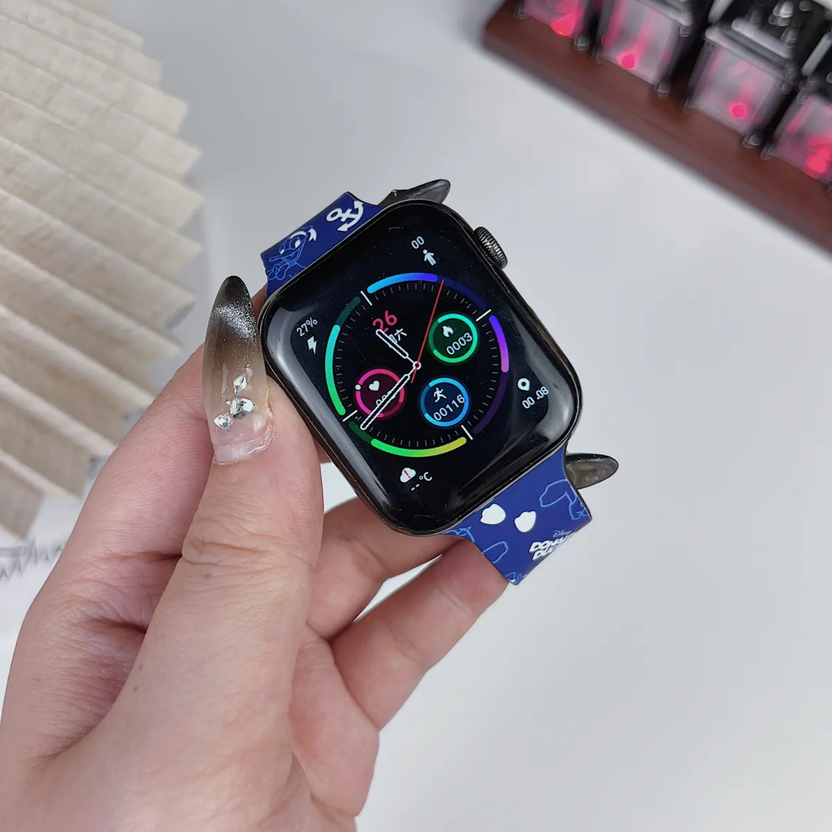 苹果-CASETiFY表带唐老鸭-硅胶材质适用S1-S10腕带S9高级感表带S8 - 图片 6