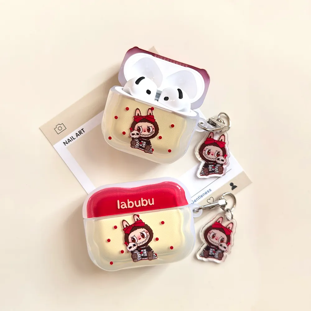 可爱拉布布适用Airpods4代耳机保护套pro2二三代苹果蓝牙3代 - 图片 5