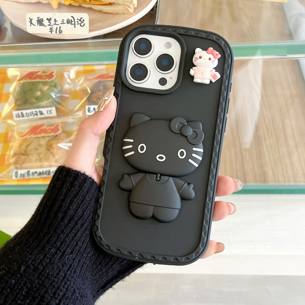 新模具防尘塞推窗KT猫适用苹果15promax手机壳新款iphone16promax保护套14promax防摔13promax - 图片 7