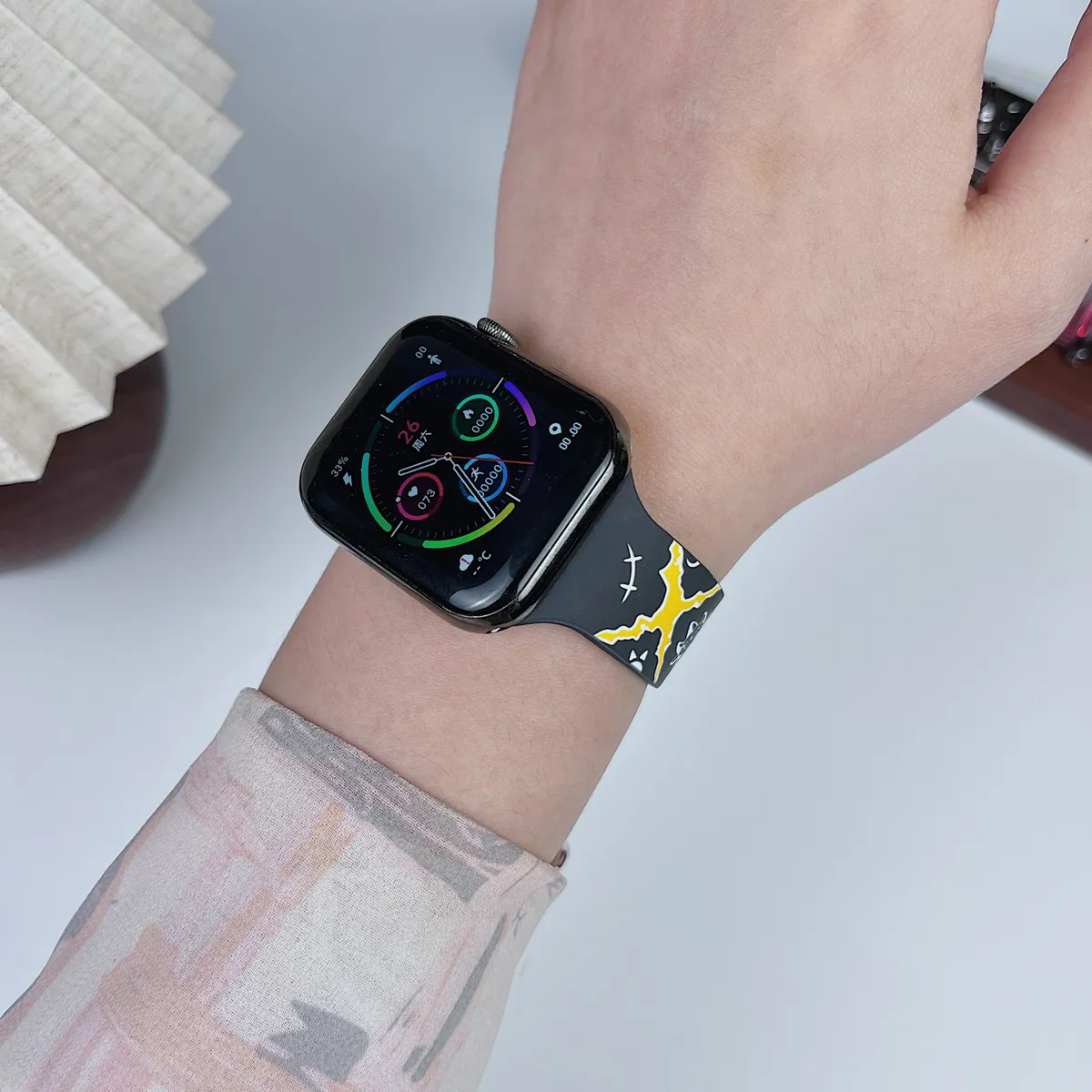 苹果-CASETiFY表带海贼王联名-硅胶材质适用S1-S10腕带S9高级感表带S8 - 图片 4