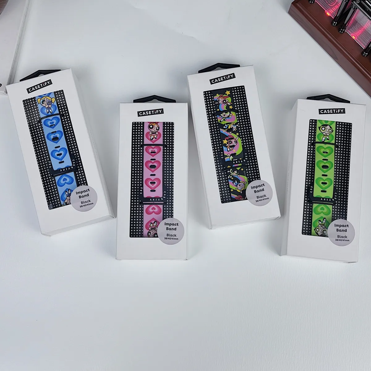 苹果-CASETiFY表带飞天小女警-硅胶材质适用S1-S10腕带S9高级感表带S8 - 图片 3