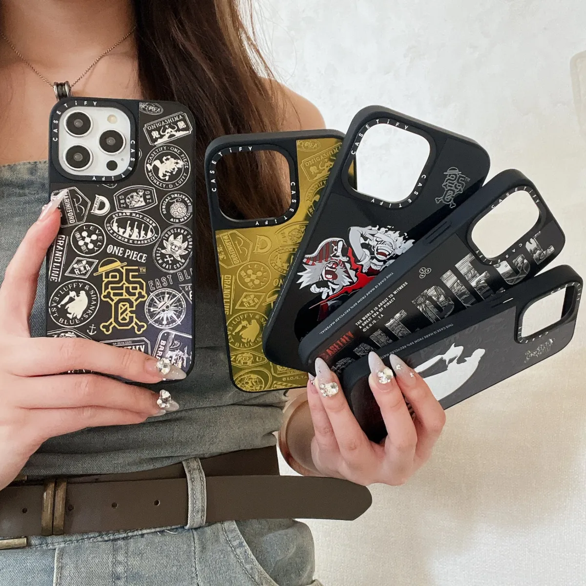 CASE联名新海贼王适用苹果16promax手机壳iphone15磁吸MagSafe镜面14pro日韩13/12女 - 图片 9