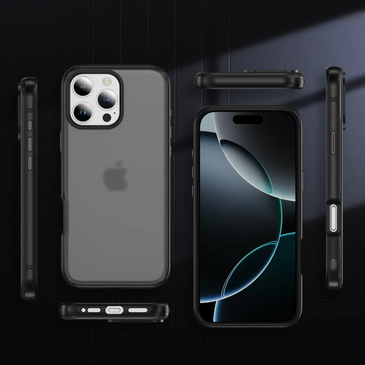 图拉思肤感平面高级感防指纹抗震防摔半透明适用苹果iphone系列 - 图片 6