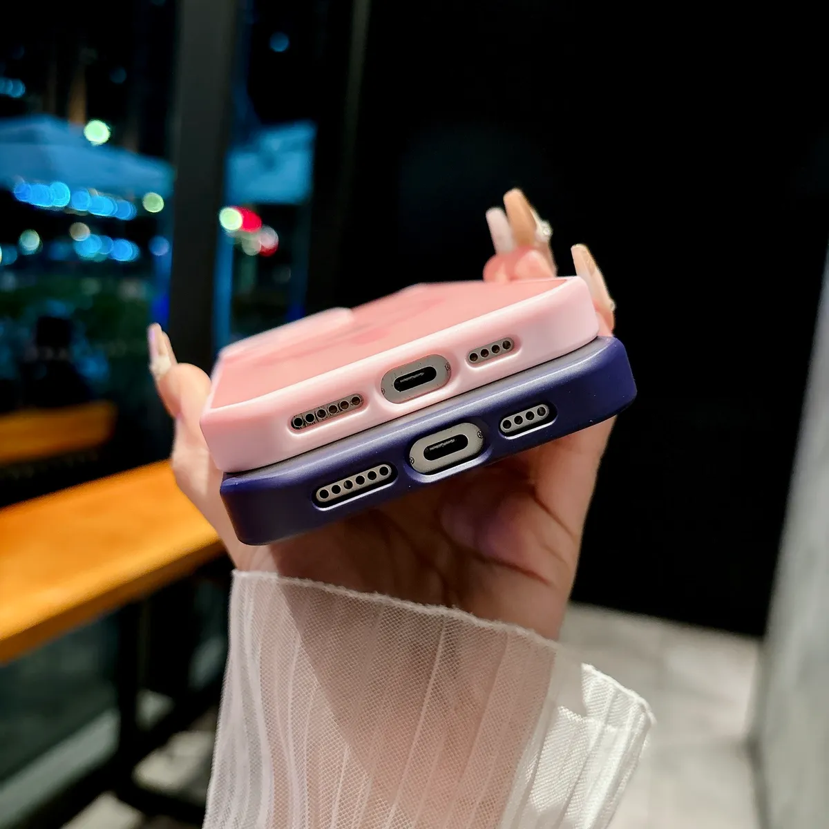 适用iphone系列苹果磁吸无线充电Magsafe车载简约肤感磨砂全包抗震防摔手机壳 - 图片 9