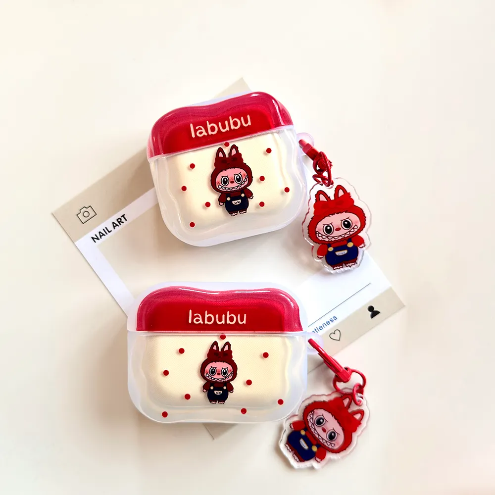 拉布布背带适用Airpods4代耳机保护套pro2二三代苹果蓝牙3代
