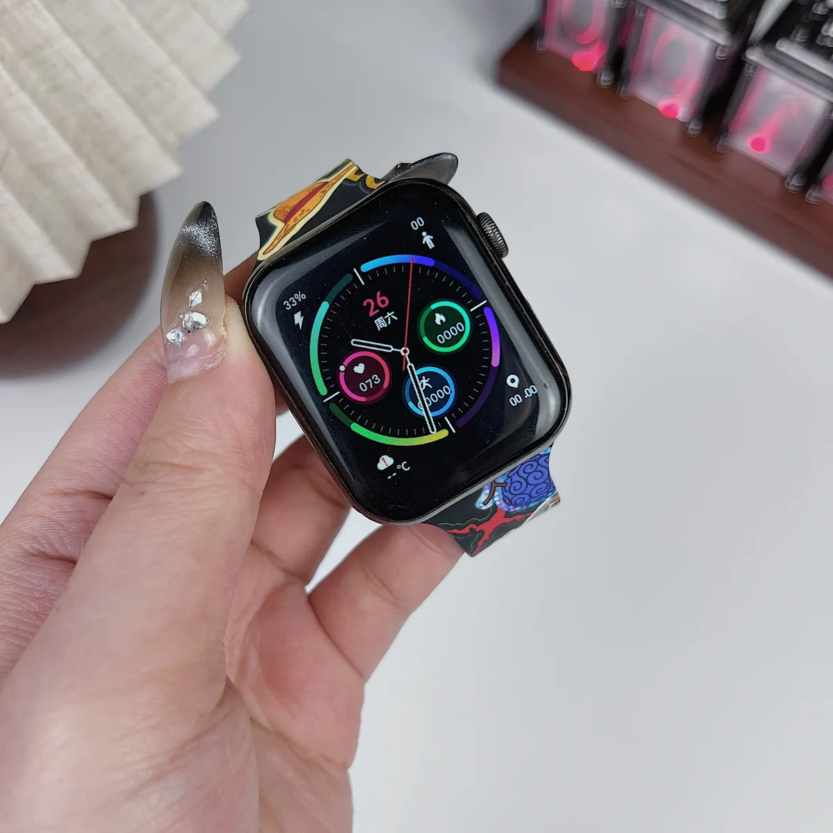 苹果-CASETiFY表带海贼王联名-硅胶材质适用S1-S10腕带S9高级感表带S8 - 图片 2