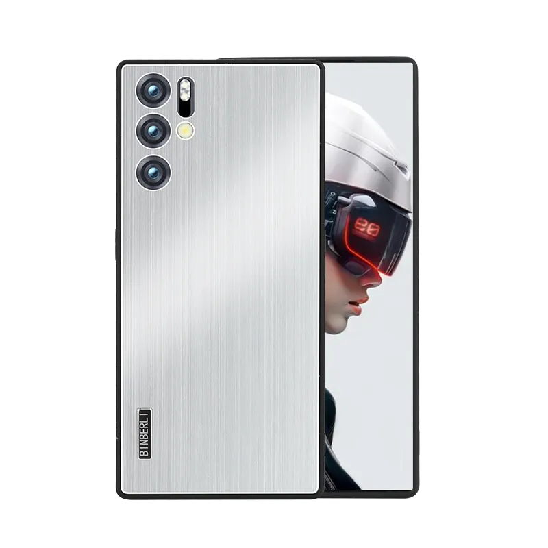 适用红魔9pro手机壳精孔镜头红魔9pro+高档保护套新款红魔10pro+金属背板防滑潮款新级感商务简约 - 图片 4