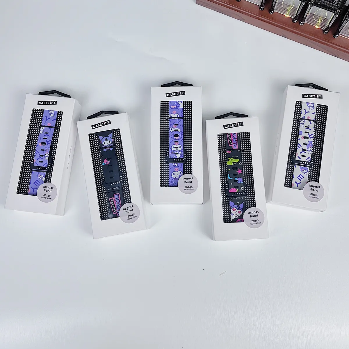 苹果-CASETiFY表带库洛米联名-硅胶材质适用S1-S10腕带S9高级感表带S8 - 图片 5