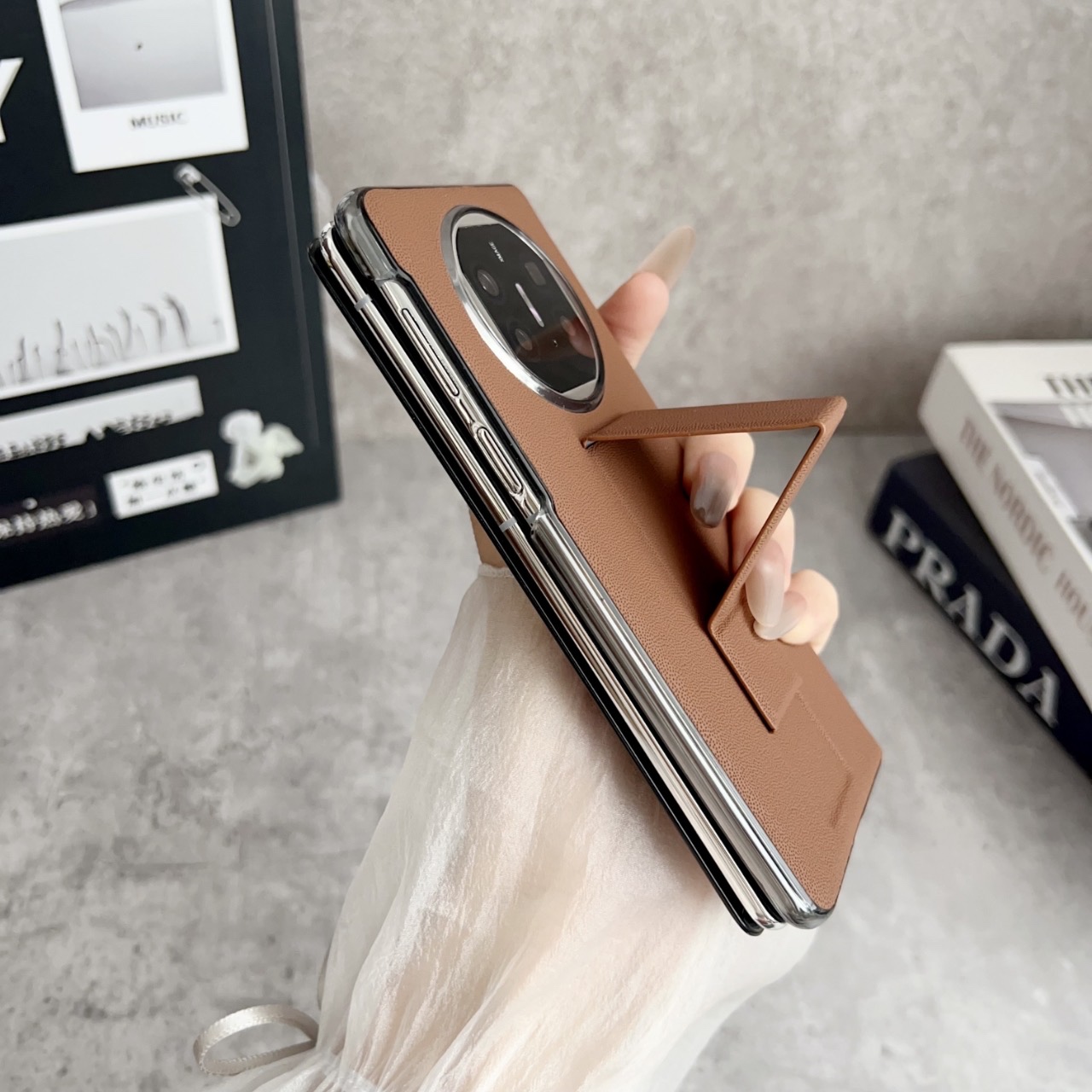 翻盖腕带皮套 - 图片 2