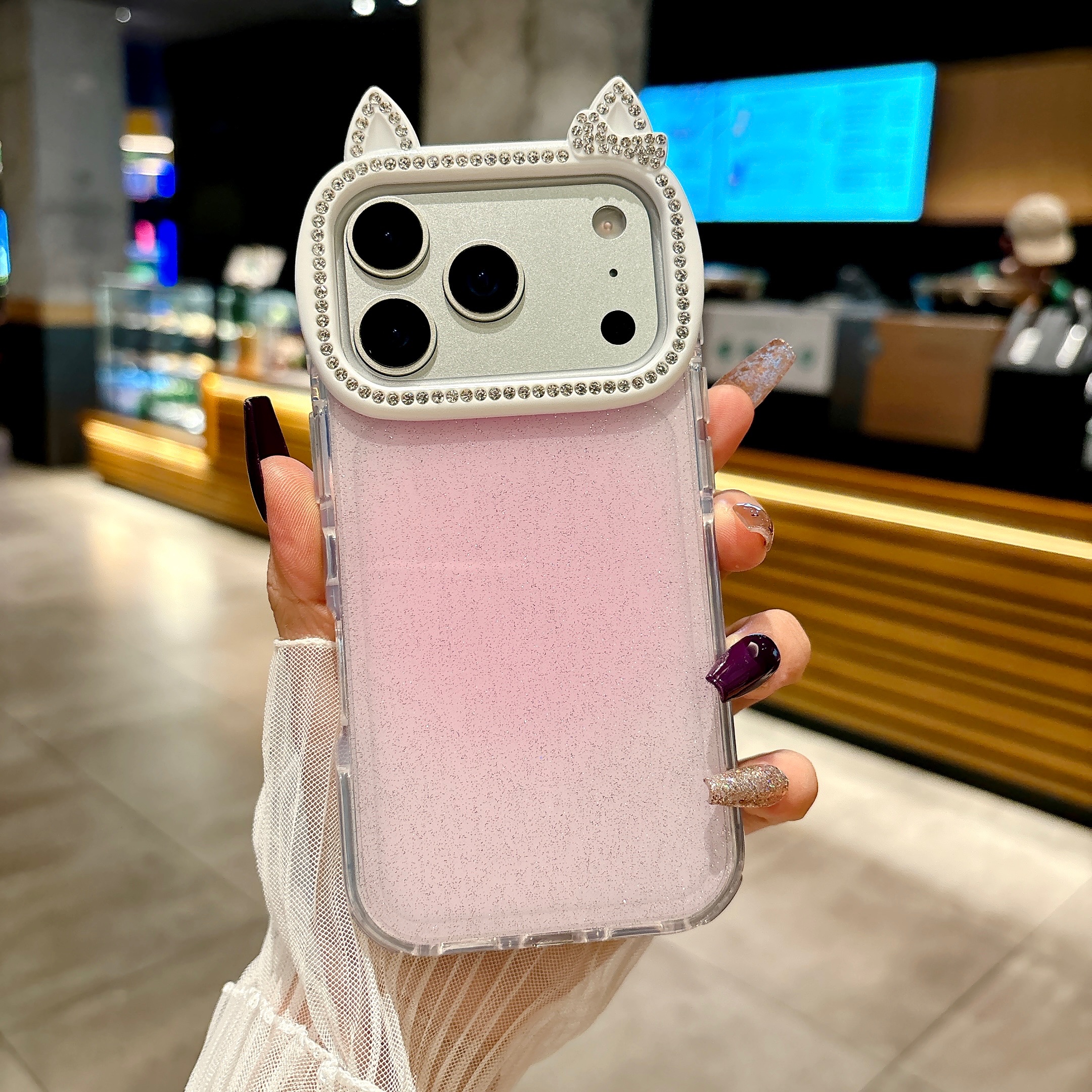 闪粉兔耳朵果冻壳 - 图片 6