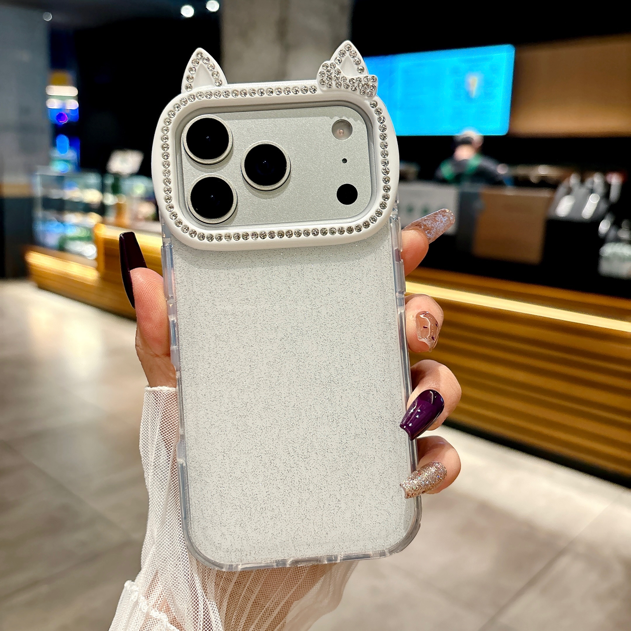 闪粉兔耳朵果冻壳 - 图片 7