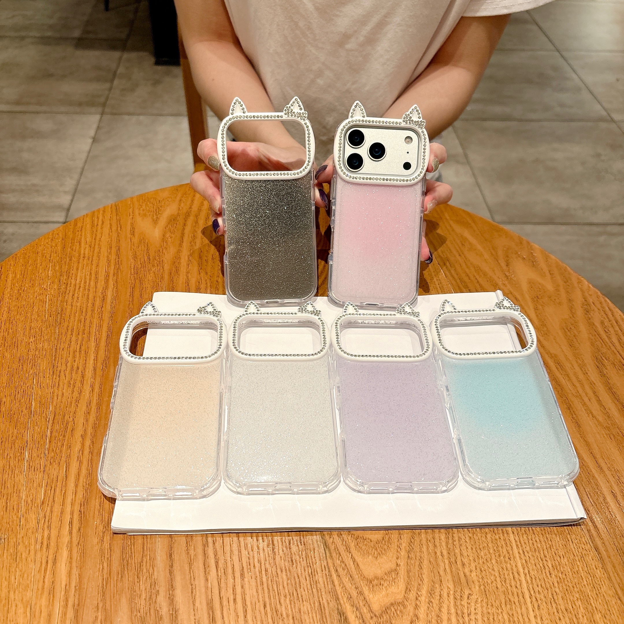 闪粉兔耳朵果冻壳 - 图片 5