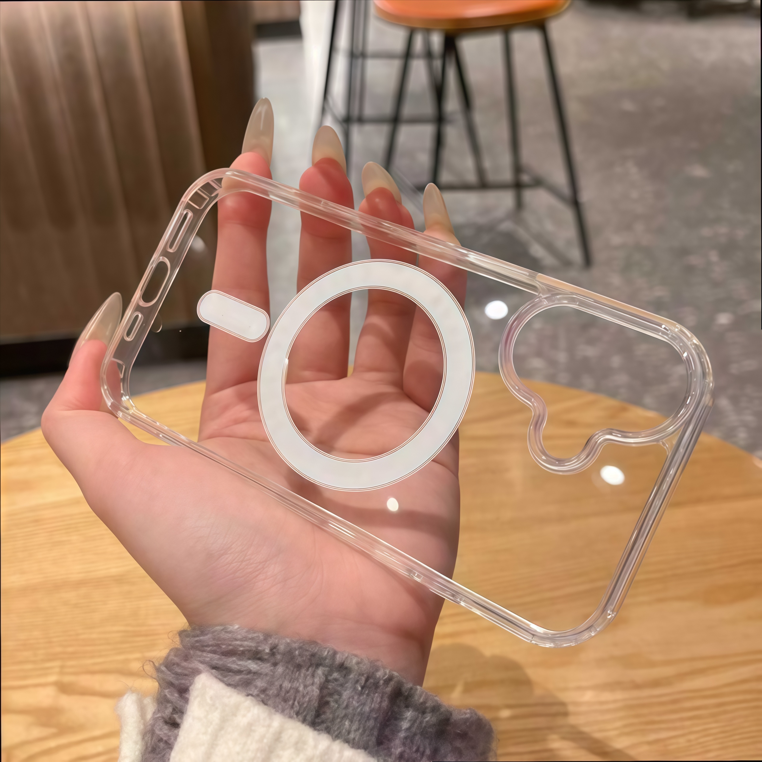  适用苹果15promax磁吸手机壳iphone14亚克力13透明12全包15pro 11 - 图片 3