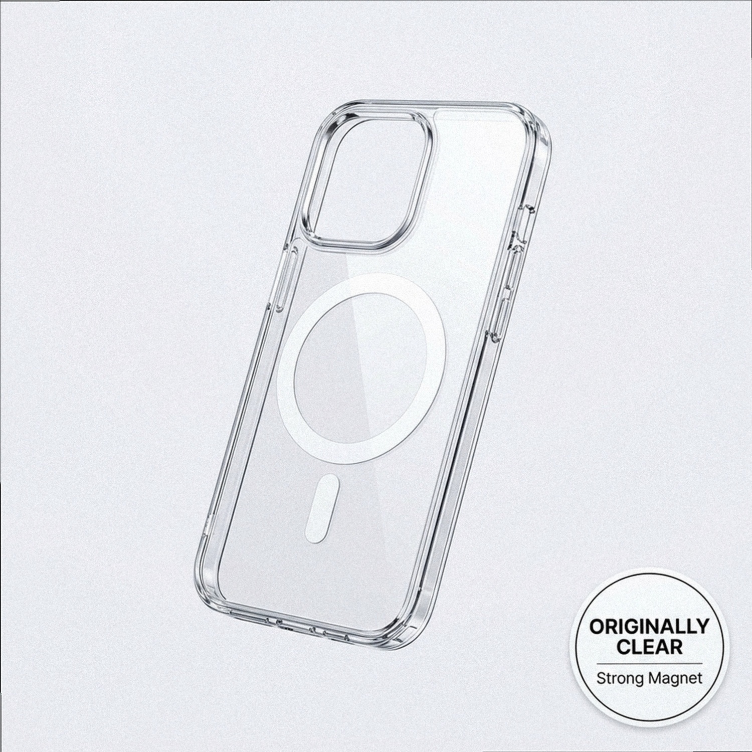 Magsafe磁吸手机壳适用苹果17透明亚克力16pro全包iphone15手机壳