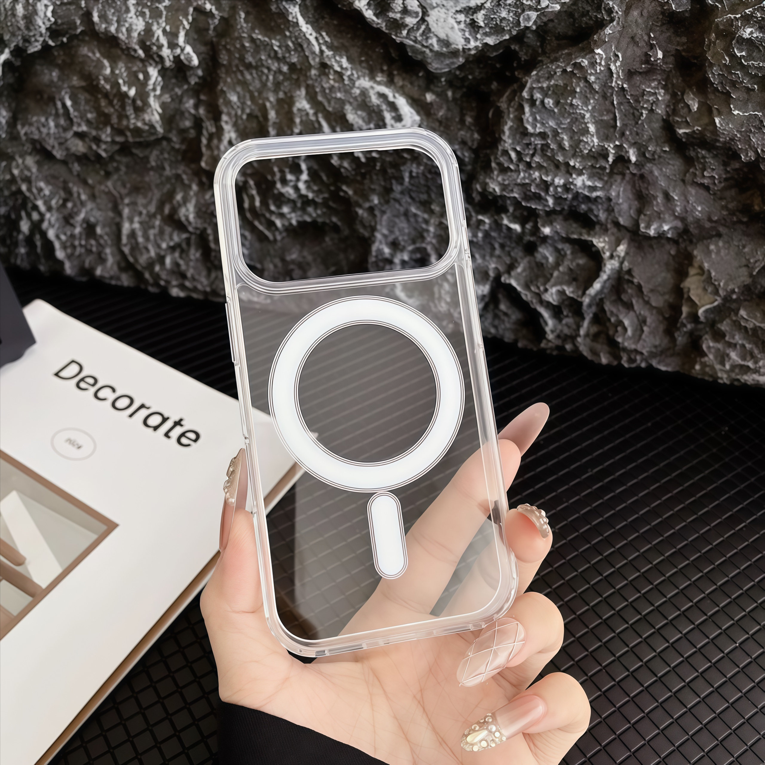 简约透明软壳适用苹果17Promax手机壳新品iphone16Pro磁吸保护套17Air超薄防摔全包16相机AI电容触控plus - 图片 6