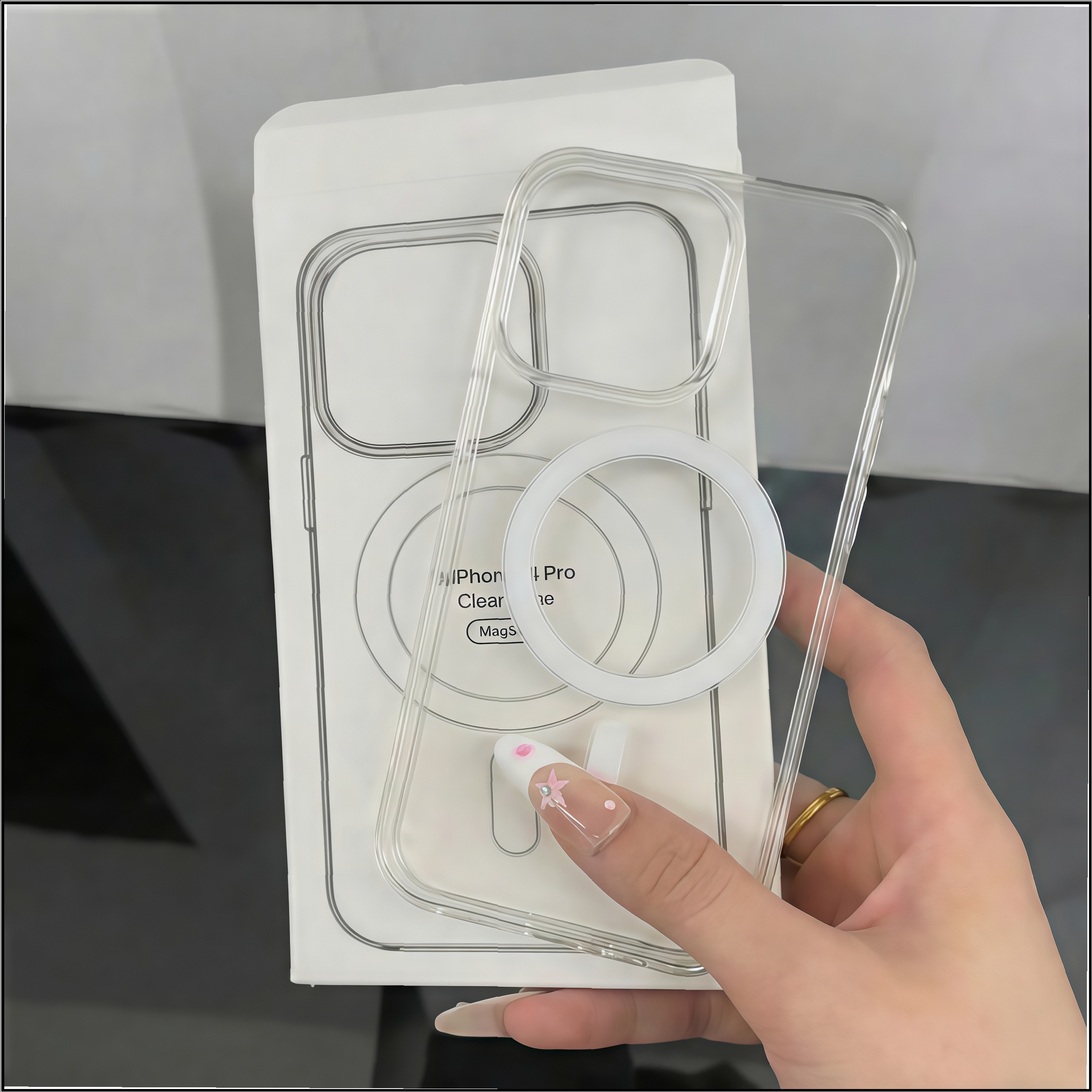 亚克力无线磁吸适用苹果16/15promax手机壳iPhone14肤感12/13潮男新款15pro简约13男女款12pro时尚14pm防摔11 - 图片 5