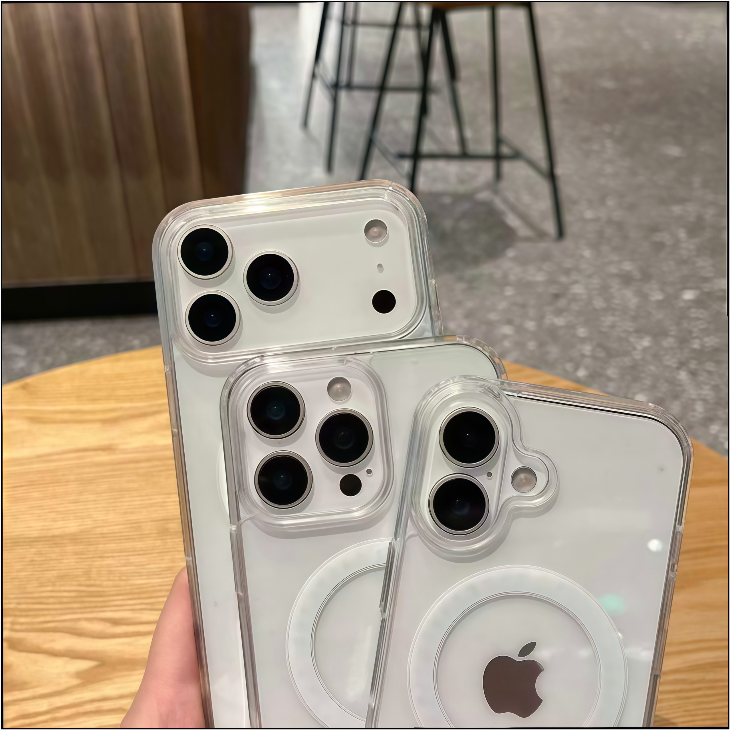 适用iPhone17苹果17手机壳iPhone13亚克力防摔透明Magsafe磁吸壳 - 图片 6