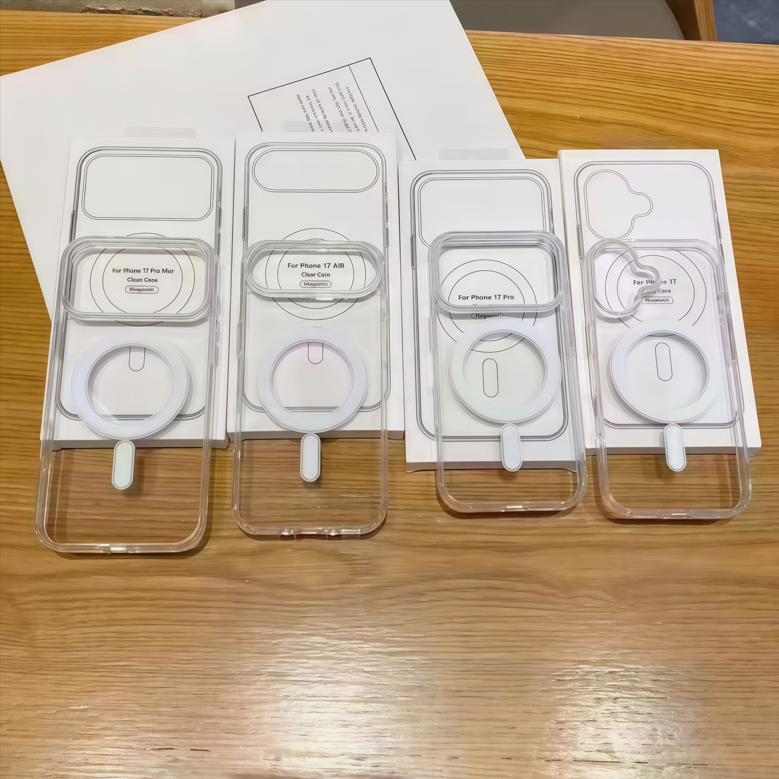 简约透明软壳适用苹果17Promax手机壳新品iphone16Pro磁吸保护套17Air超薄防摔全包16相机AI电容触控plus