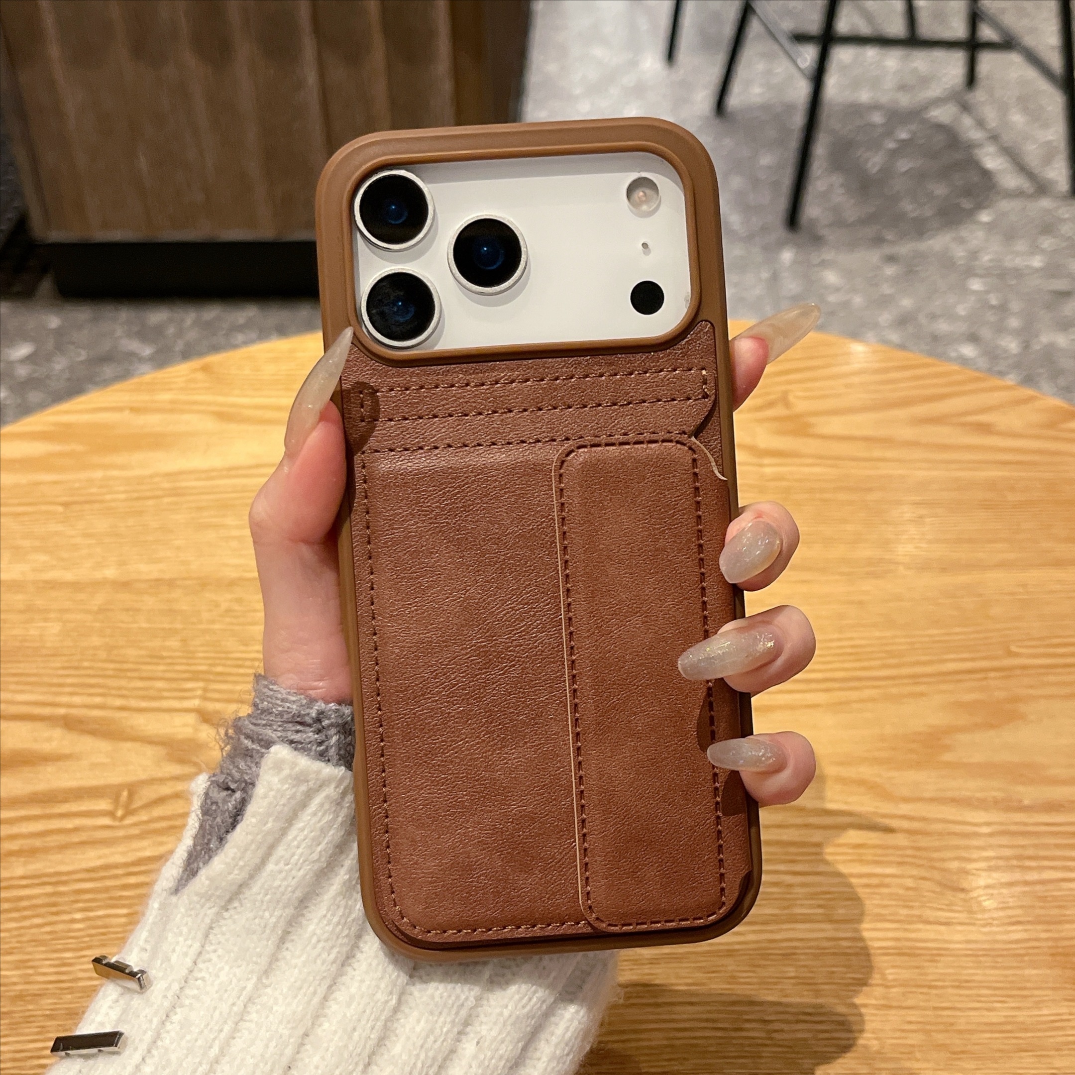 适用iphone16翻盖15保护壳14plus皮套13全包12mini防摔XR苹果11promax手机壳XSmax插卡6s高级感7皮夹8女新款